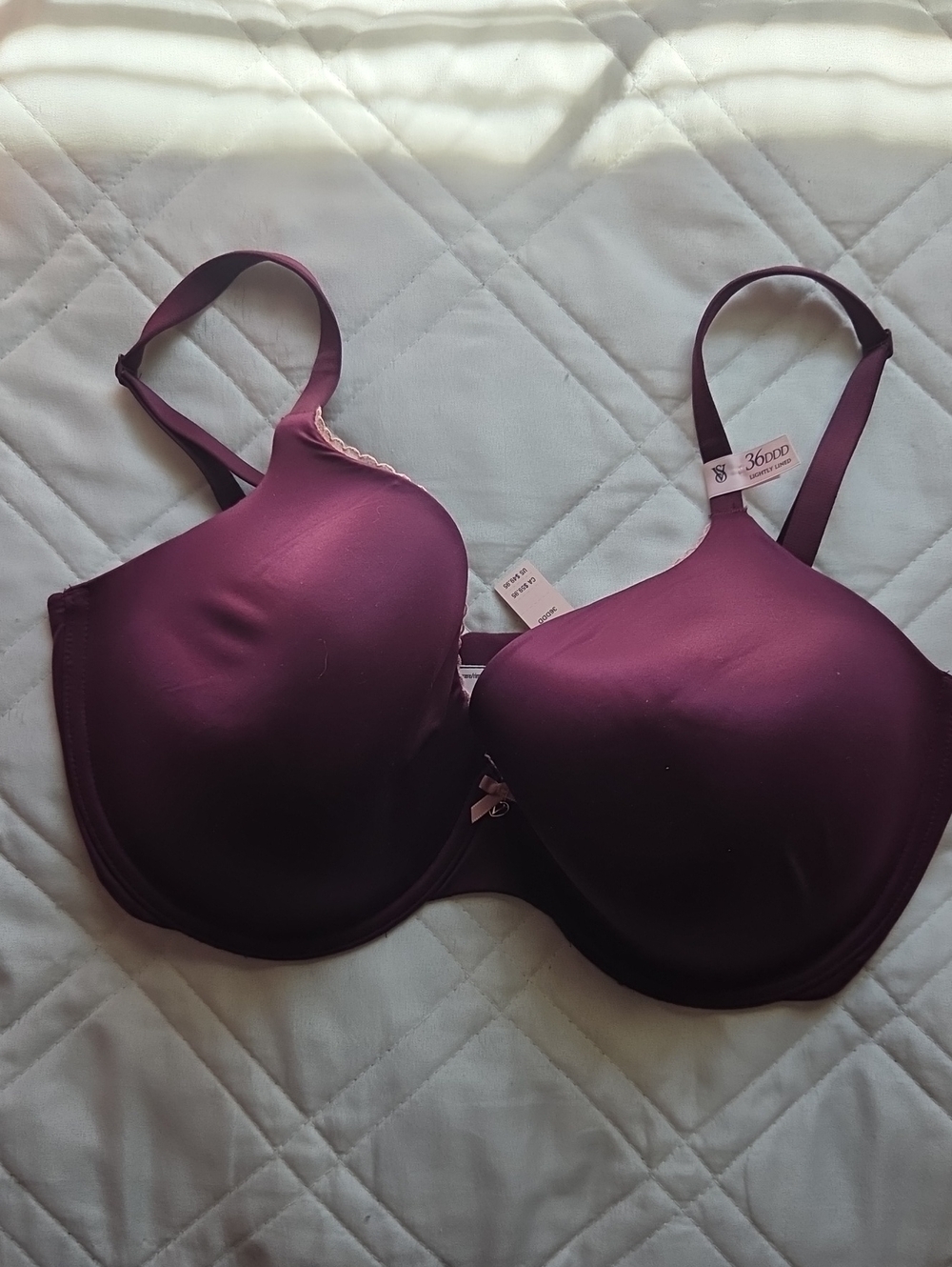 Victoria's Secret Plum Smooth T-Shirt Bra